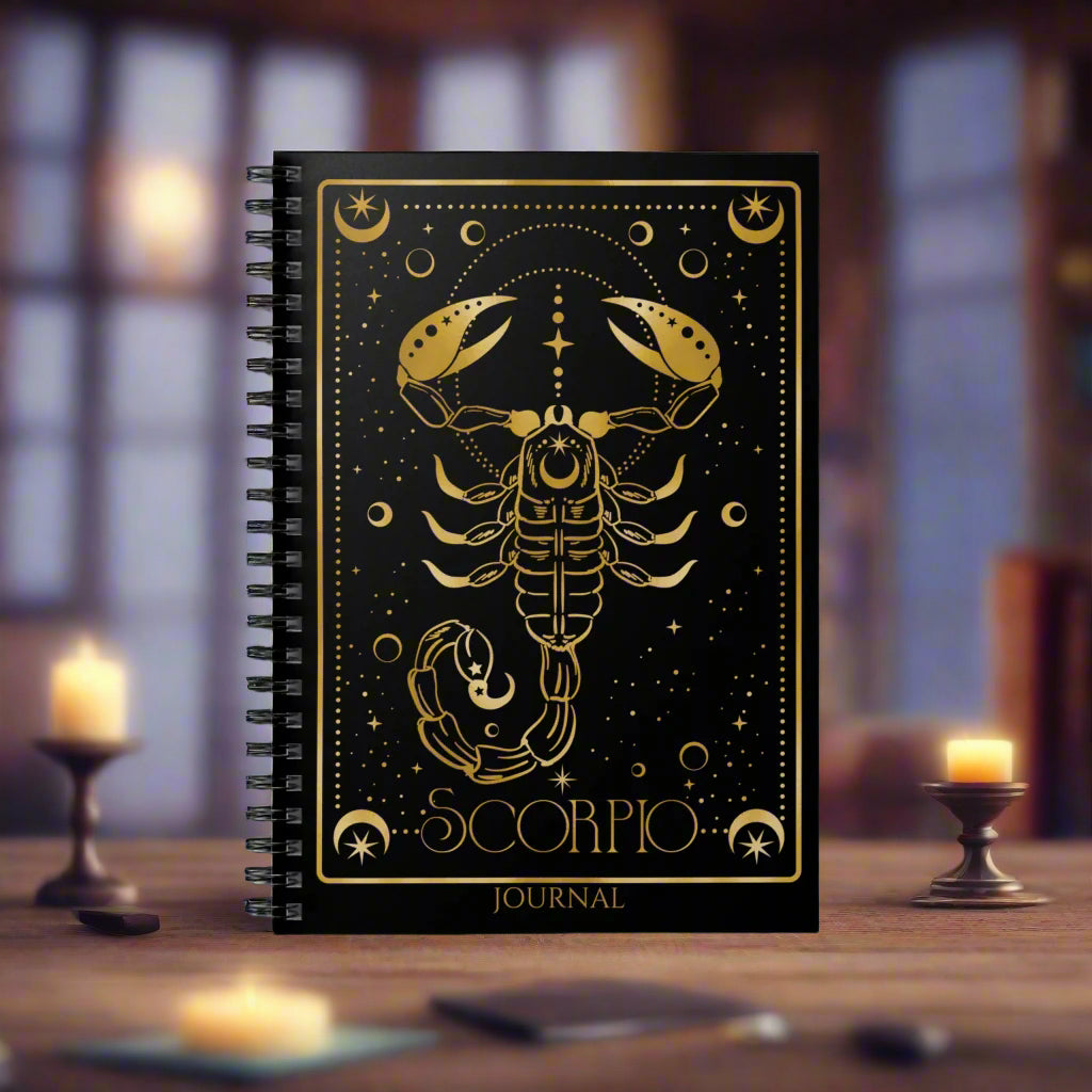 Scorpio Spiral Notebook
