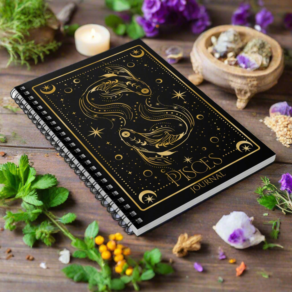 Pisces Spiral Notebook