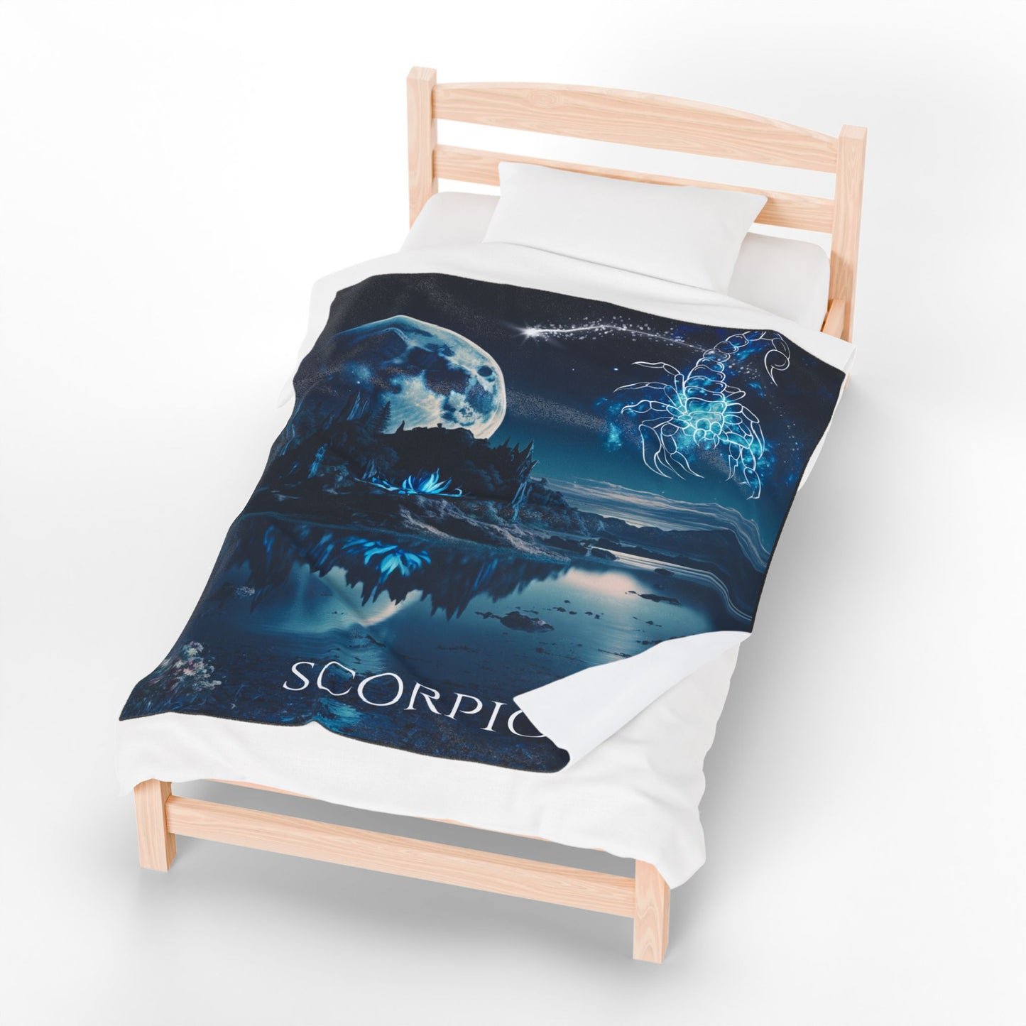 Scorpio Velveteen Plush Blanket