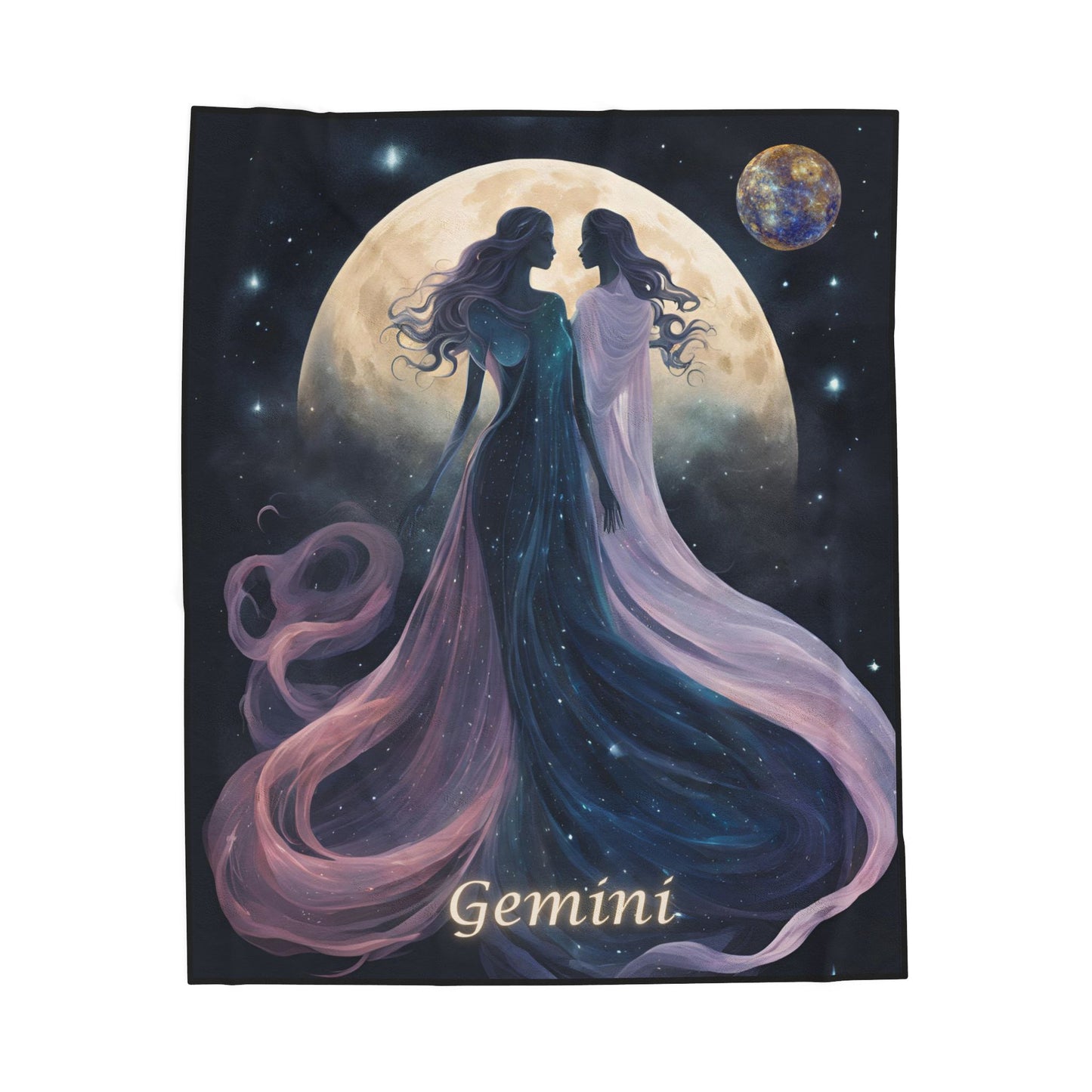 Gemini Velveteen Plush Blanket