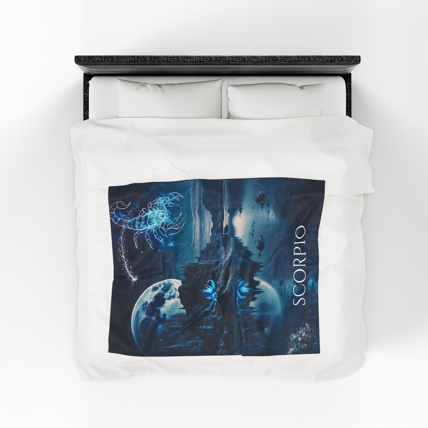 Scorpio Velveteen Plush Blanket