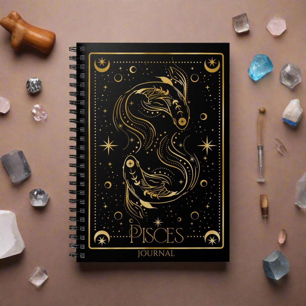 Pisces Spiral Notebook