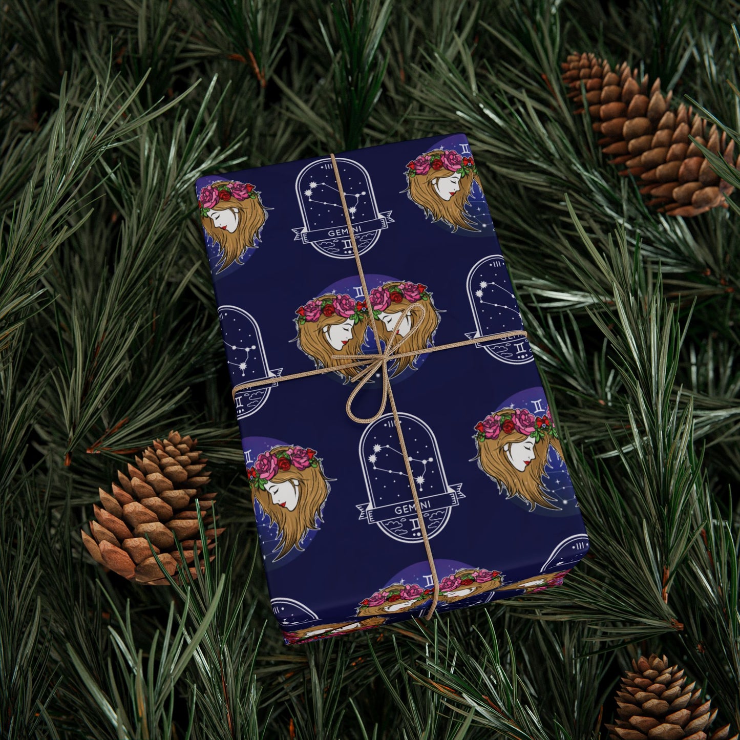 Gemini Wrapping Paper