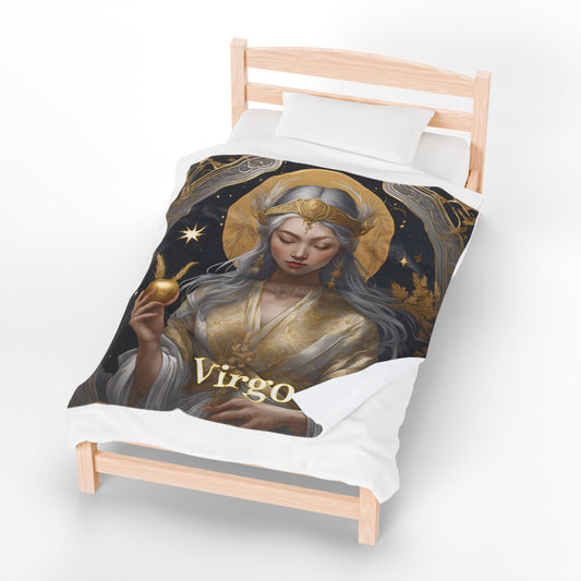 Virgo Velveteen Plush Blanket