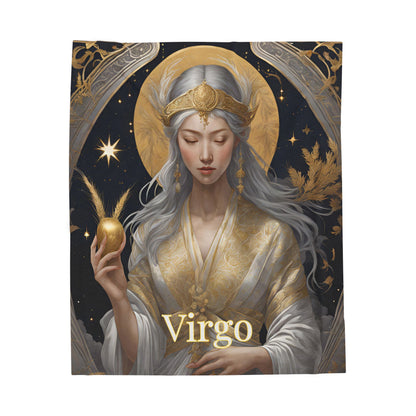 Virgo Velveteen Plush Blanket