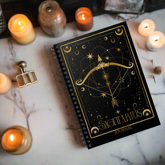 Sagittarius Spiral Notebook
